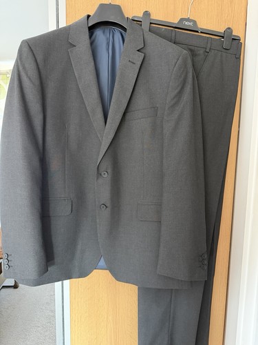 Men dark grey suit limehaus - suit,