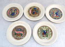 Limited Edition Christmas Plates 1980 Hornsea x5