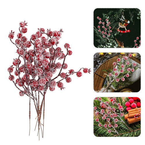 15pcs artificial red berry - 15pcs,