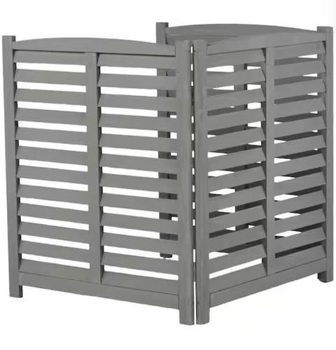Gray wood 3 panel - 32, wood,