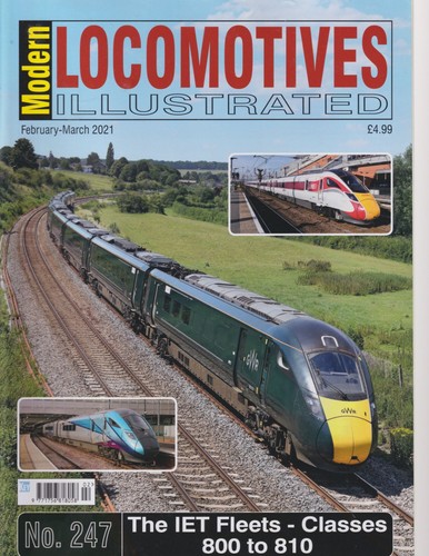 Modern locomotives illustrated - modern,