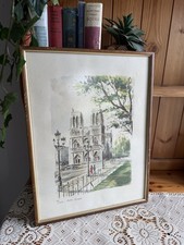 Vintage Paris de Notre Dame