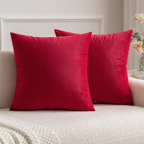 Plush velvet cushion cover - plush,