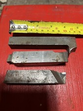 metal lathe cutting tools 3no