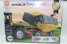 OO Mould King 17021 Attachments Tractor Trailer Rake Mower Plow 3098 Pcs
