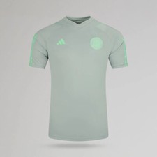 NEW Celtic FC Authentic Adidas 23/24 Training Top Shirt Jersey Grey Silver