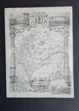 Antique (1848) map - Rutland -