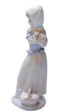 Lladro Nao Figure Country Girl