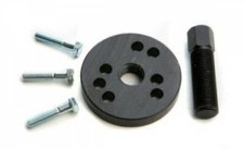 Flywheel puller hole disc - hole,