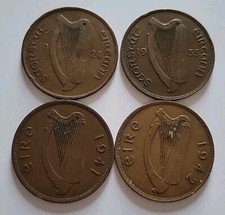 ×4 Ireland Irish Pingin Penny