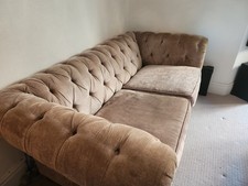 Stunning mink sofa hardly - sofa,,