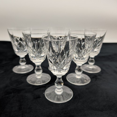 Cut crystal cordial liqueur - crystal,