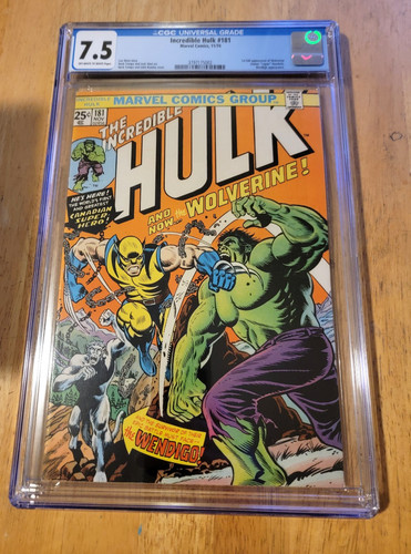 Incredible hulk 181 cgc - hulk,