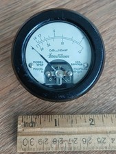 Ernest Turner Moving Coil Meter, Model W909.  Scales 0 to 16 & 14 to 26 dB.