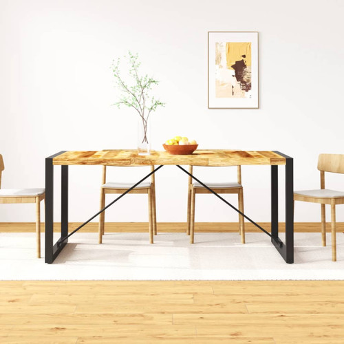 Dining table rough mango - dining,