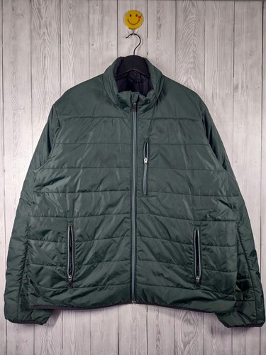 Lands end green - green, quilted