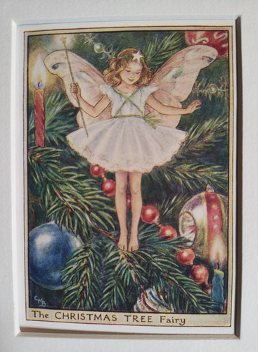 Vintage flower fairies - fairies, mount