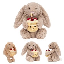 31cm Bashful Beige Hug Cake Bunny Rabbit Birthday Stuffed Toys Christmas Gift