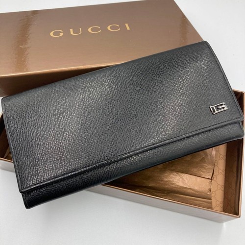 Gucci long wallet - gucci, leather