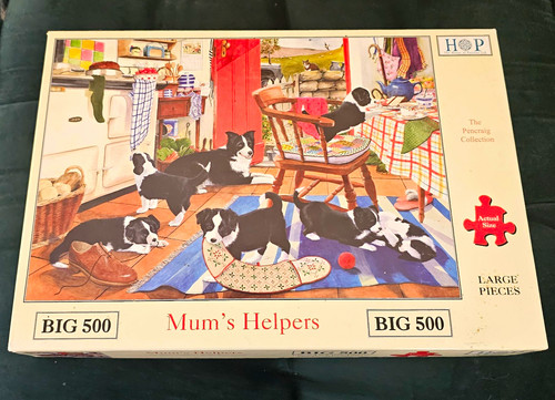 House puzzles mum - mum's, helpers