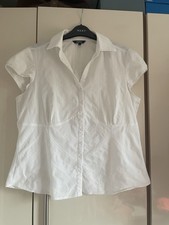 Matalan Papaya White Button