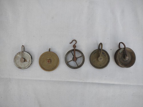Weight pulleys various - 4, x