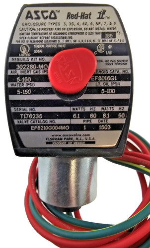 Asco ef8210g004mo solenoid - asco,
