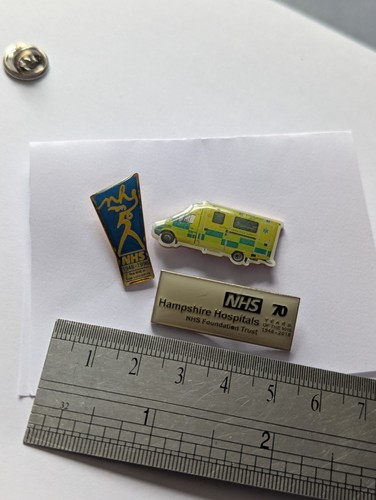 Nhs enamel pin badges lot - nhs, 3