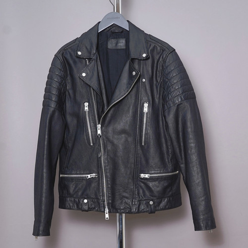All saints leather jacket - all,