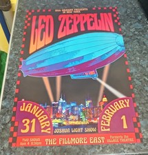 Led zeppelin A3 poster, used