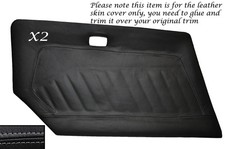 GREY STITCH 2X DOOR CARD