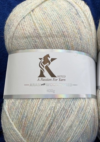 400g knitco aran with wool - 400g,