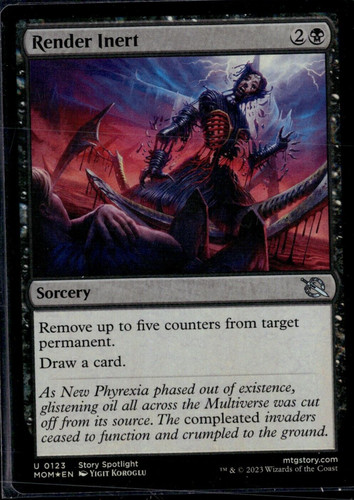 Mtg render inert - in, foil