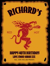 PERSONALISED FIREBALL WHISKEY