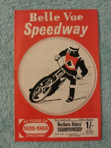 Belle vue speedway 1968 - vue,