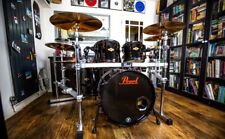 Pearl Masters MMP Black on Black 'Redline' Shell Pack. One of only 5 in the UK.