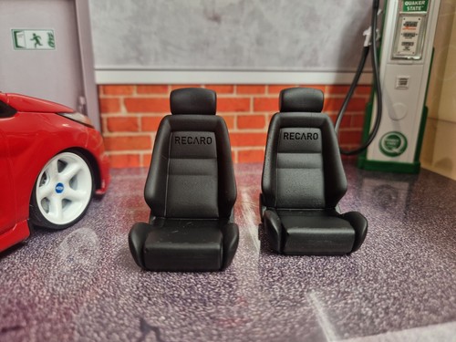Scale recaro front seats - scale,