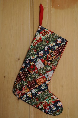 Christmas stocking handmade - christmas, stocking.