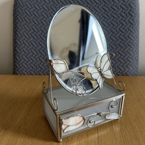Jewellery box mirror - box, &