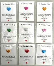 Job lot pocket hug heart - lot, 30