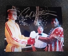 Carl Weathers Hand Signed