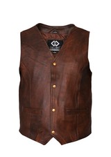 Brown Classic Mens Motorcycle