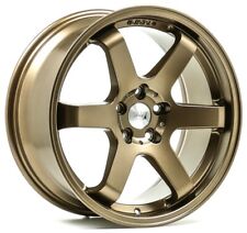 18" 1AV ZX6 Alloy Wheels Satin Bronze 5x120 fits BMW 1 Series