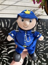 noddy and friends Blytons Toyland Mr Plod Plush 11.5” tall blue play by play