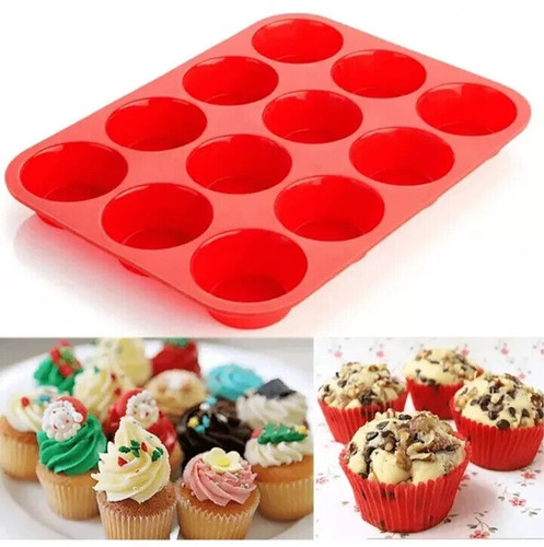 Silicone muffin cupcake - muffin,