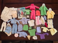 30 1960's Hand Knitted Barbie