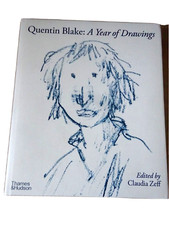 Signed quentin blake a year - signed, :