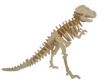 Tyrannosaurus Dinosaur 3D Wood