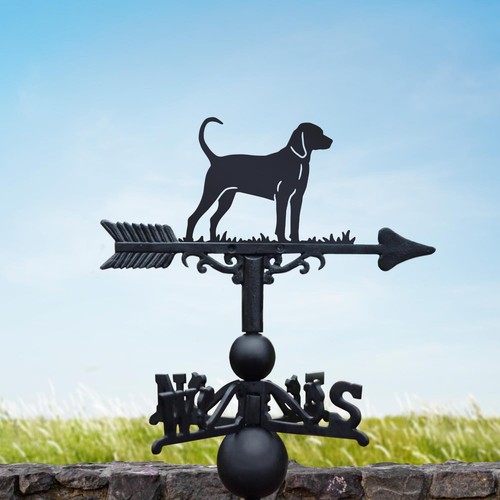 Cast iron steel coonhound - &,