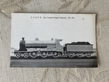Railway postcard w - s,,